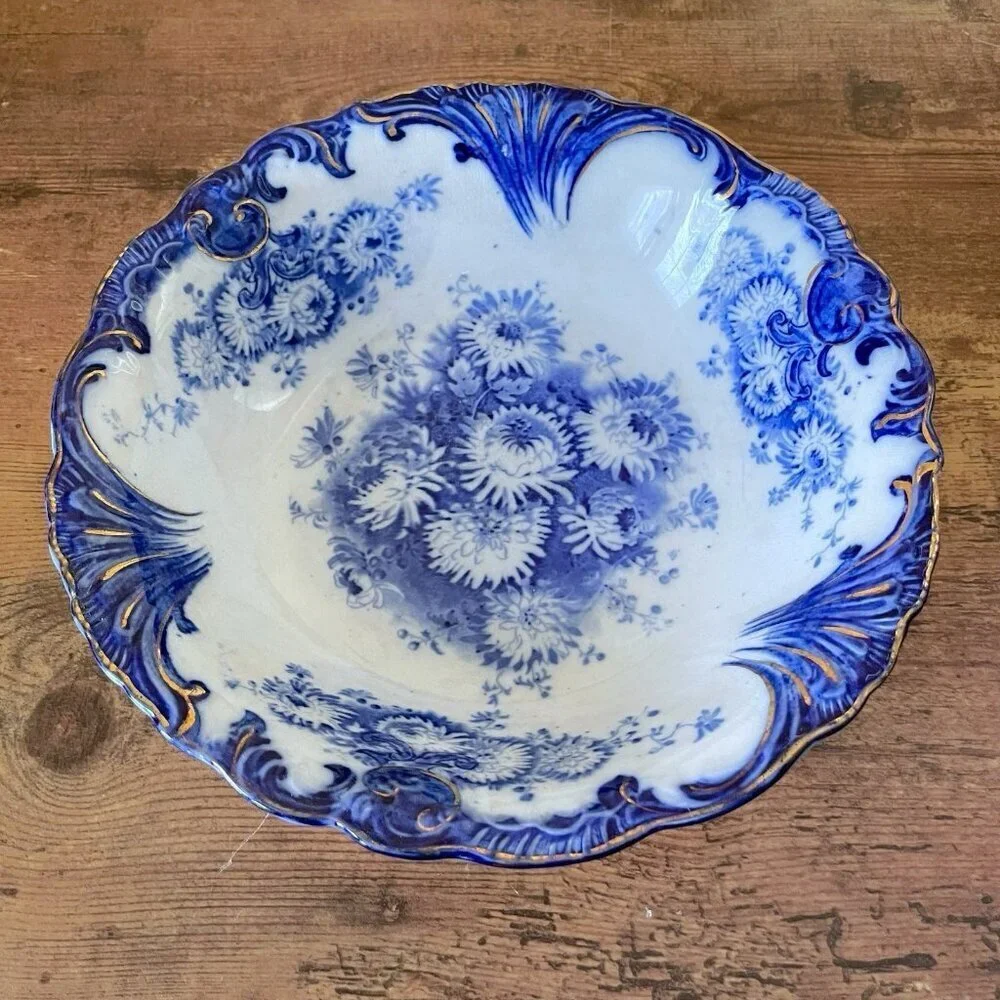Antique Flow Blue 10